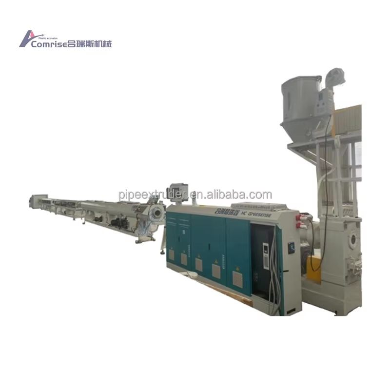 Machine d'extrusion de tuyaux HDPE