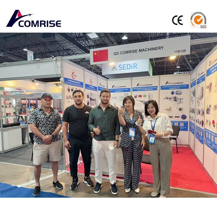 COMMINE MACHINERY a terminé avec succès son exposition World Plastic Central Asia au Kazakhstan