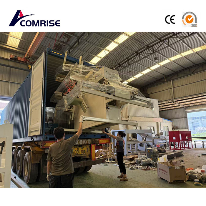 Machines à tuyaux ondulées à un mur unique et machines à tuyaux PE expédiées au Kazakhstan