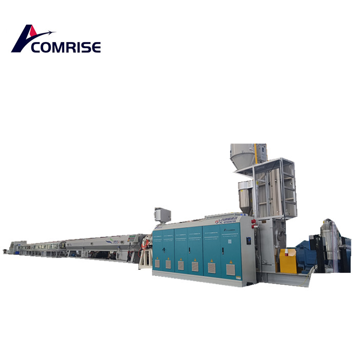 De quelle conception de vis d'extrudeuse une machine à tubes HDPE de 110 mm a-t-elle généralement besoin ?
