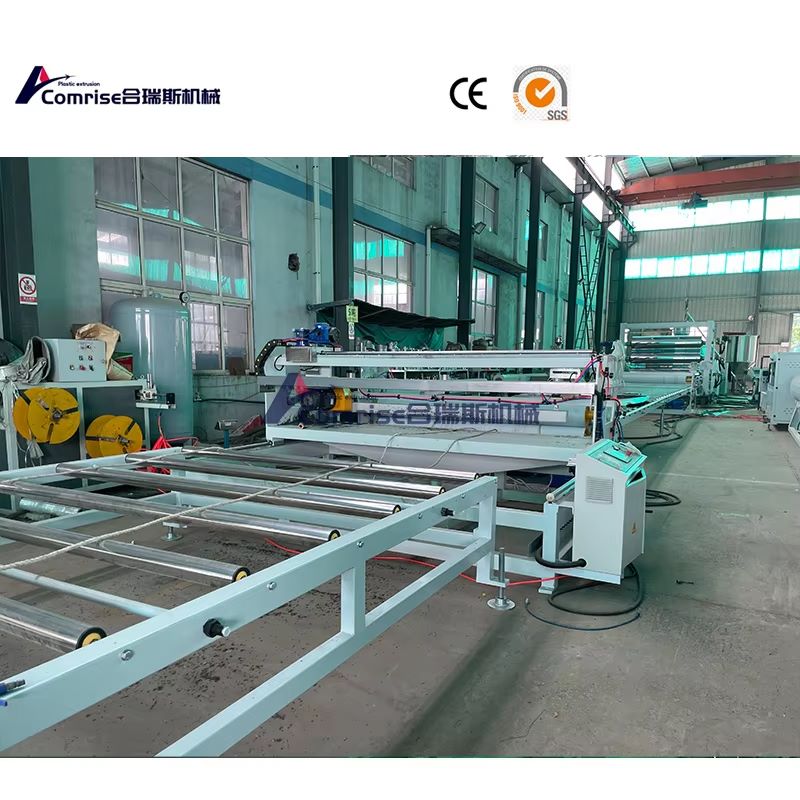 Ligne de production de planche épaisse en plastique